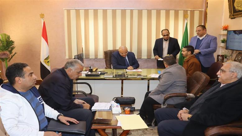 لقاء محافظ القليوبية