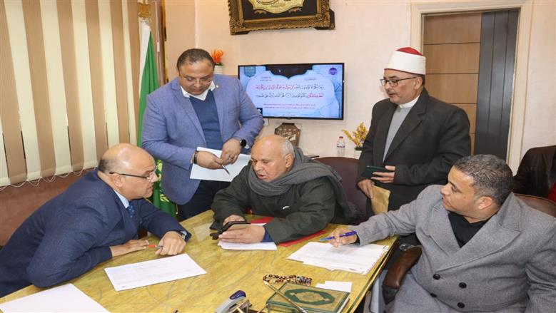 لقاء محافظ القليوبية