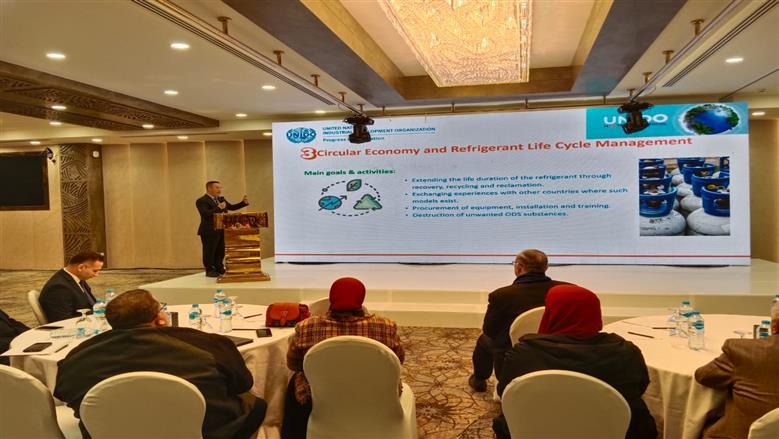 «البيئة» تنظم ورشة عمل لاستعراض مشروعات حماية طبقة الأوزون بالتعاون مع «يونيدو»