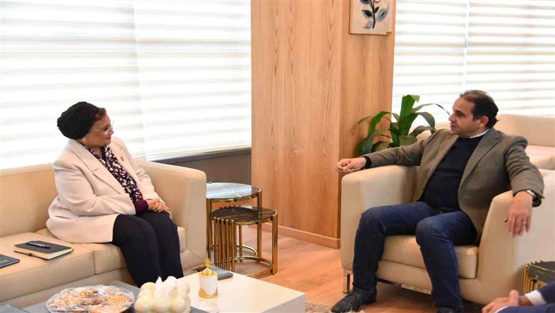 رئيس جامعة بورسعيد ونائب وزير الصحة والسكان