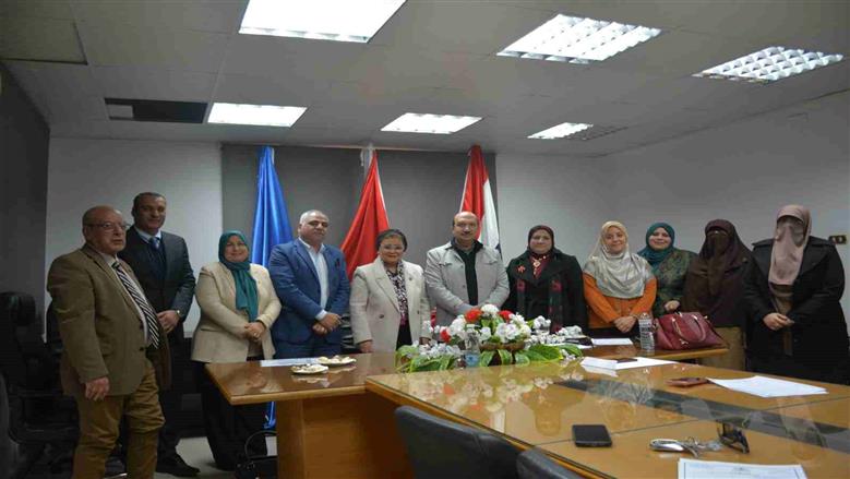رئيس جامعة بورسعيد ونائب وزير الصحة والسكان