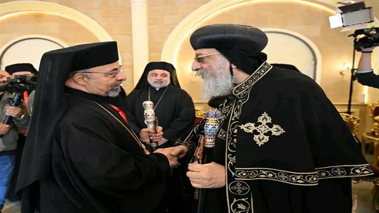 البابا تواضروس وبطريرك الاقباط الكاثوليك