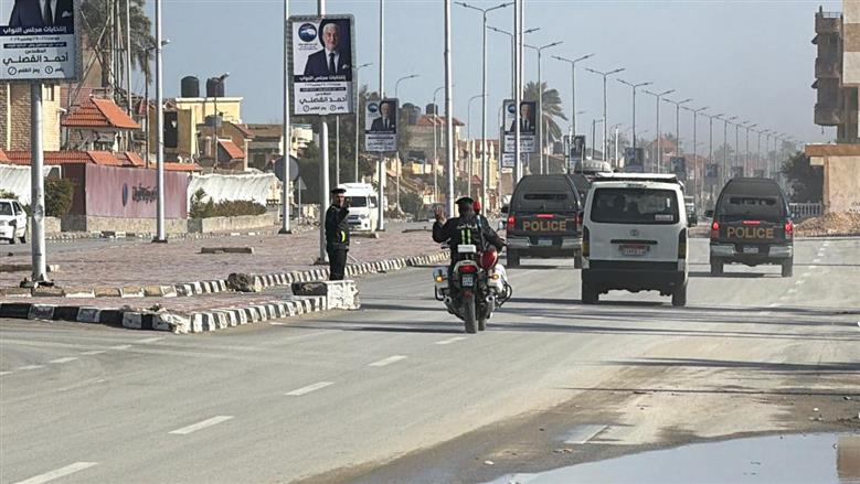 وصول انجلينا الي العريش