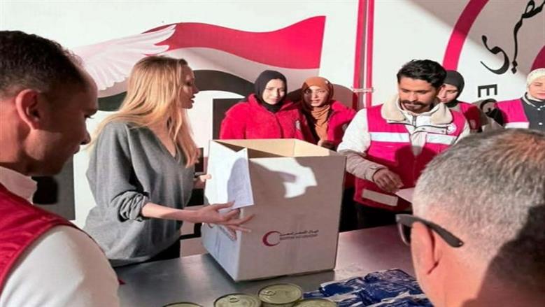 زيارة أنجلينا جولي لمعبر رفح البري