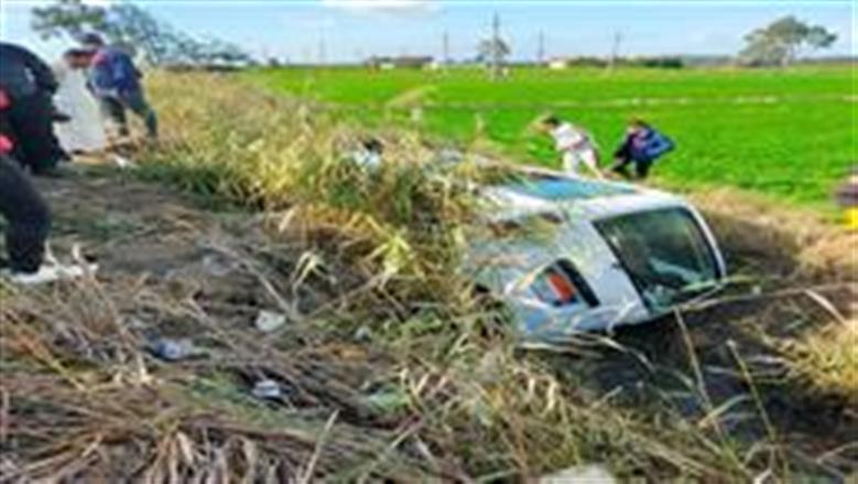بالأسماء.. إصابة 5 أشخاص في حادث تصادم بالبحيرة