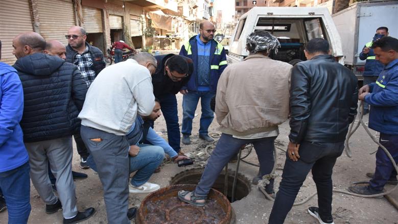 جولة رئيس شركة مياه القليوبية
