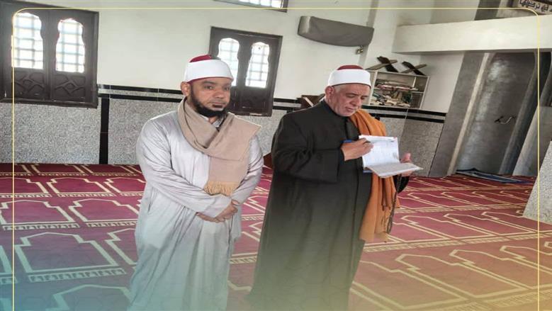 مدير أوقاف الفيوم ينظم جولة مرورية على المساجد