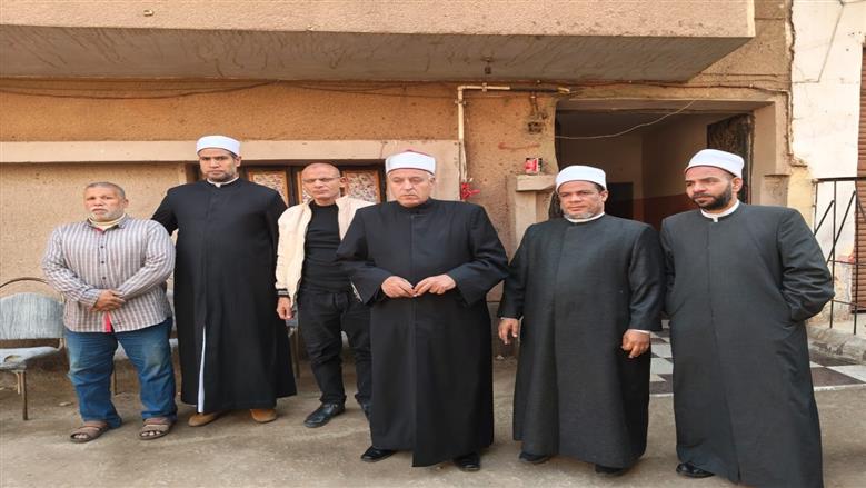 منطقة القليوبية الأزهرية تقدّم واجب العزاء في ضحايا حادث تسريب الغاز بقرية ميت عاصم بنها
