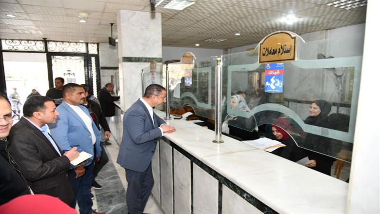 محافظ الفيوم يتفقد المركز التكنولوجي ويستمع لخدمات المواطنين