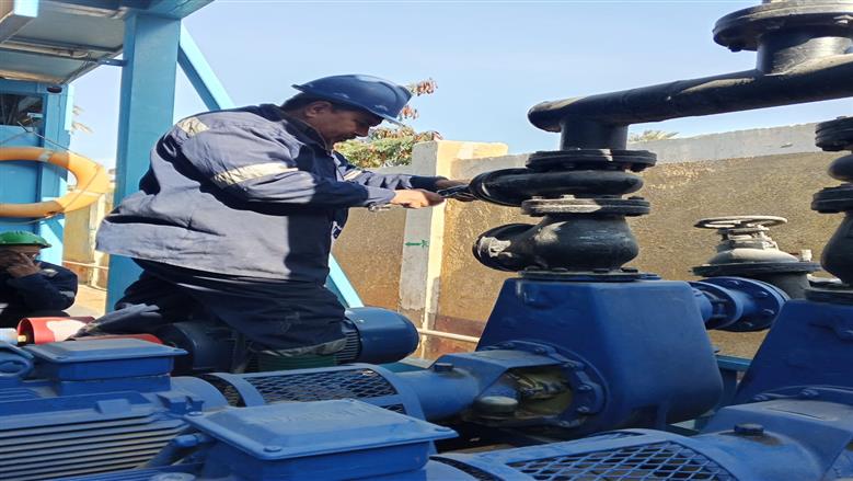 إحلال وتجديد 42 محطة مياه نقالي خلال فترة السدة الشتوية بسوهاج