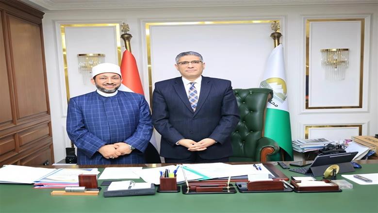 محافظ الجيزة يستقبل المدير الجديد لمنطقة الوعظ لمناقشة تعزيز التعاون الدعوي