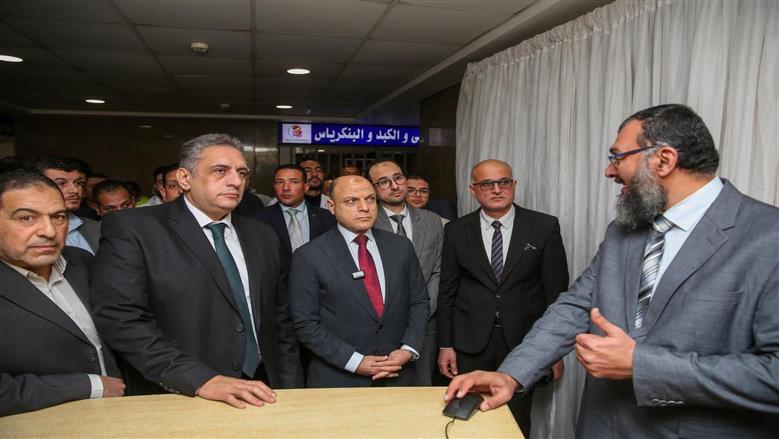 محافظ كفر الشيخ يفتتح مركز جراحات الجهاز الهضمي والكبد بمستشفى سيدي غازي المركزي 