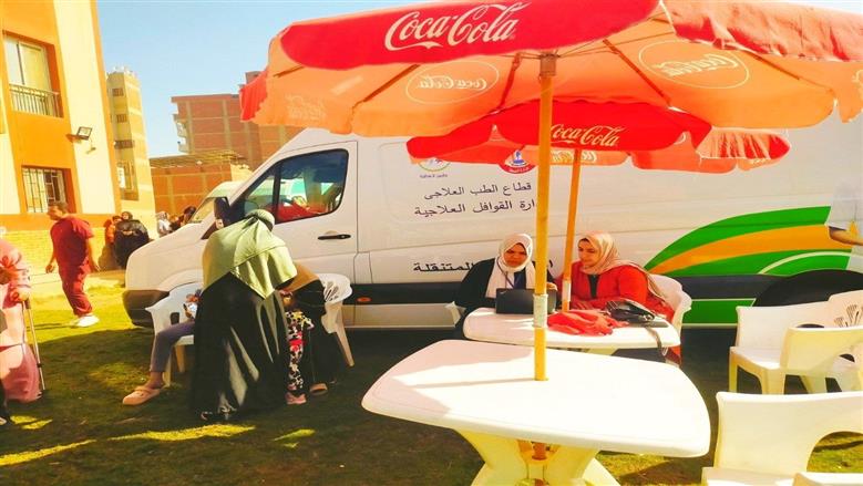 قافلة طبية استثنائية تخدم أكثر من 650 مواطنا بمنية المكرم في الشرقية 