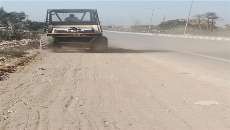 حملات مكبرة للنظافة ورفع الإشغالات بالفيوم