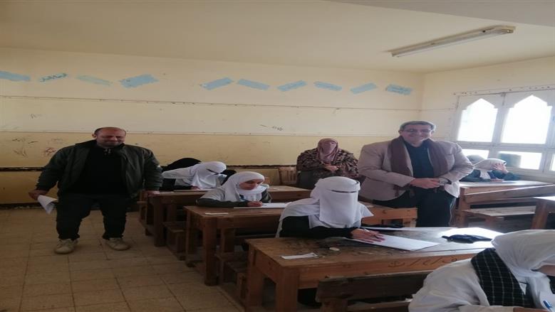 رئيس «مطروح الأزهرية»: لا شكاوى من امتحانات صفي النقل الثانوي (صور)