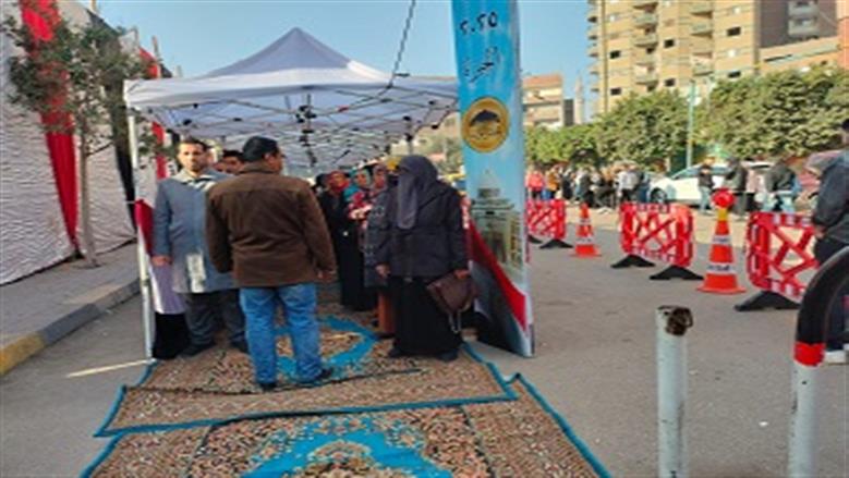 انتظام التصويت في اليوم الثاني لجولة الإعادة بدائرة بولاق الدكرور