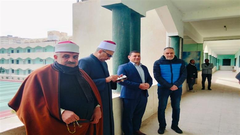 رئيس «كفر الشيخ الأزهرية» يتابع ختام اختبارات منصة «توفاس» اليابانية