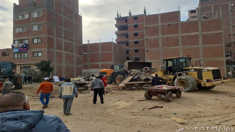 مصادرة 7 دواب و25 عربة كارو في حملة مكبرة بالقليوبية 