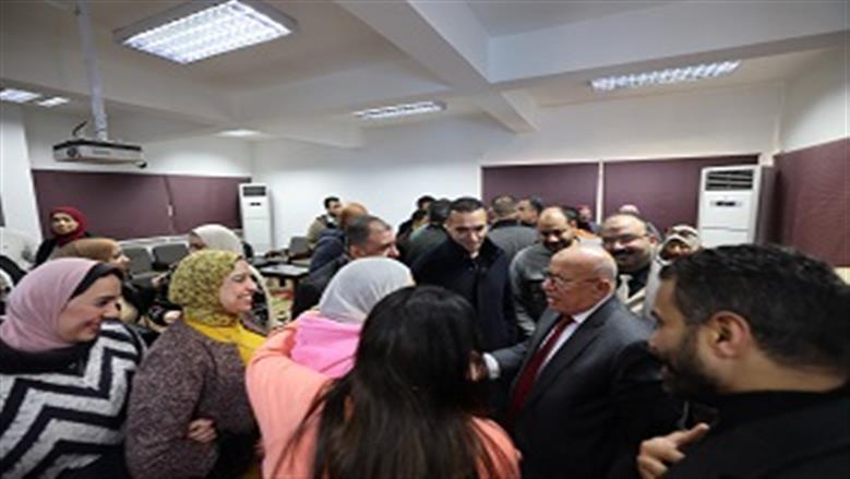 اجتماع رئيس شركة مياه الشرب مع قطاع الإعلام وخدمة العملاء