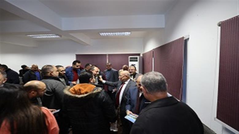 اجتماع رئيس شركة مياه الشرب مع قطاع الإعلام وخدمة العملاء