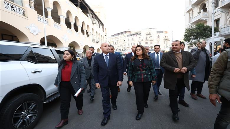 جولة وزيرة التنمية المحلية ومحافظ القاهرة 