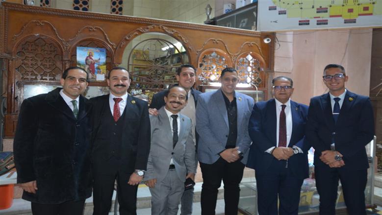 حزب حماة الوطن يهنىء الأقباط بالعيد