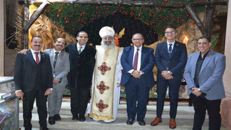 حزب حماة الوطن يهنىء الأقباط بالعيد