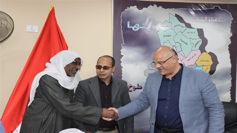 محافظ القليوبيه يعقد اللقاء الجماهيري الاسبوعي بمدينه شبين القناطر لحل مشكلات مدن شبين القناطر والخانكه والخصوص