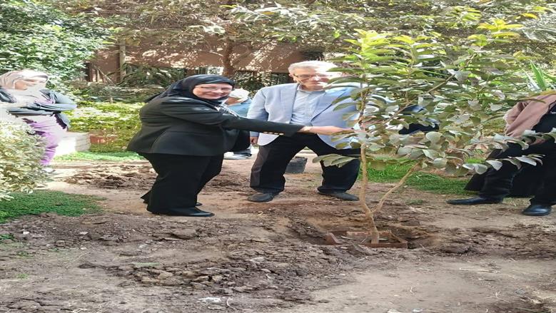 طب بشري بنها تطلق مهرجان الاستدامة والبيئة .. تشجير وزراعة وتجميل