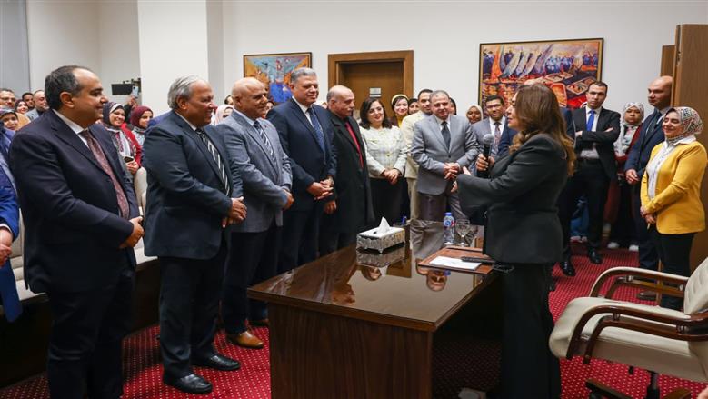 وزيرة التنمية المحلية