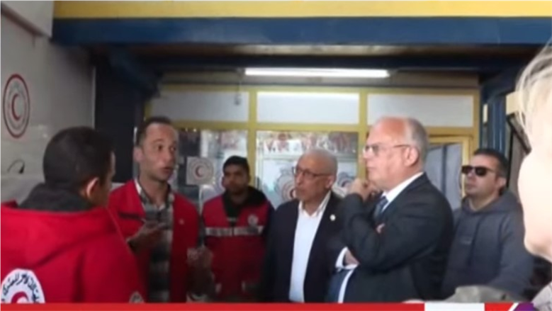 تفاصيل جولة سفيري فنلندا والسويد للمركز اللوجيستي للمساعدات بالعريش