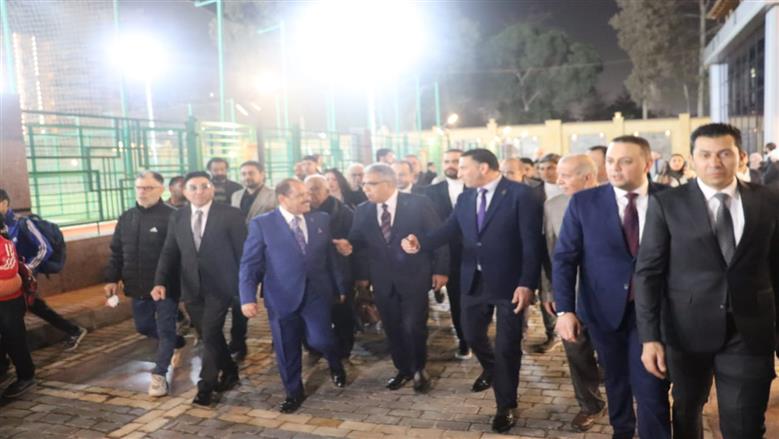 بتكلفة 200 مليون جنية محافظ الدقهلية يفتتح ملاعب ومنشآت جديدة بنادي جزيرة الورد