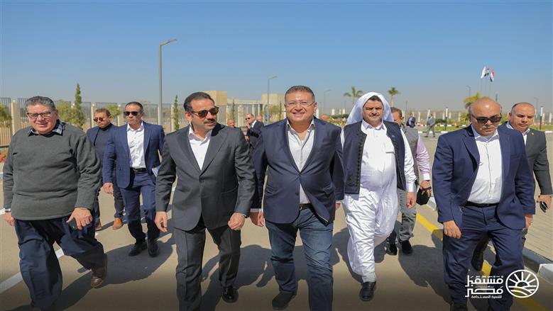 جهاز مستقبل مصر يستقبل وفدًا من مجلس النواب لعرض مشروعاته في الأمن الغذائي والتنمية الزراعية