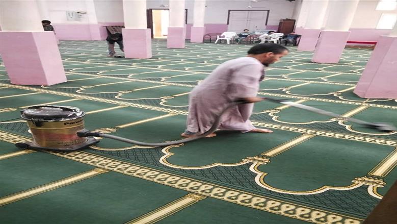 انطلاق حملة نظافة مكبرة بجميع مساجد القليوبية استعدادًا لشهر رمضان المبارك