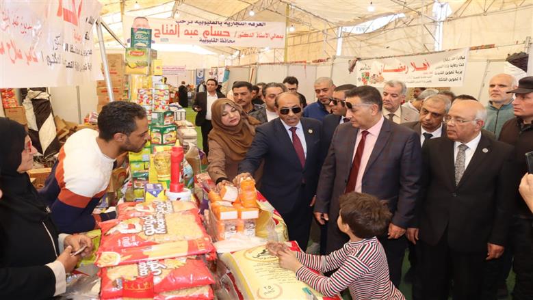 محافظ القليوبية : معارض أهلا رمضان توفر السلع الأساسية وتضبط الأسواق