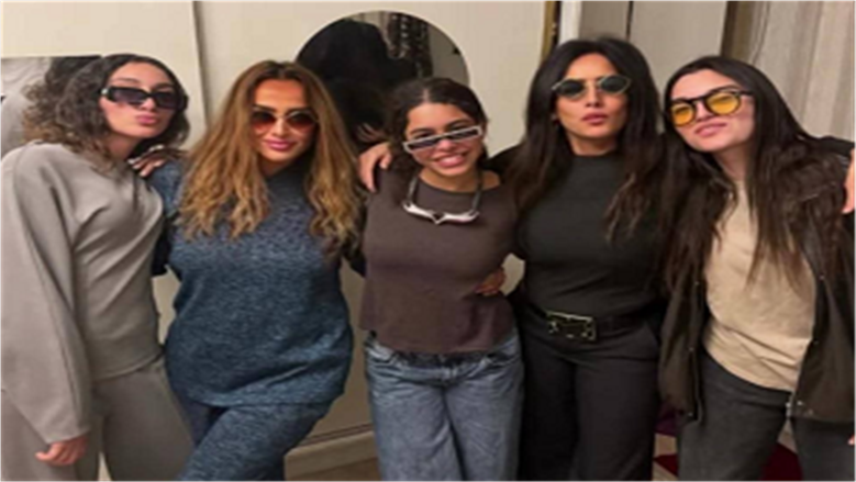 زينة برفقة ابنة شيرين عبد الوهاب