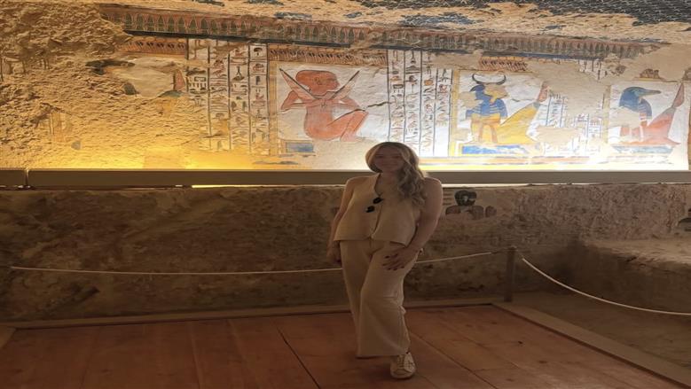 تيفاني ترامب توثق انبهارها بسحر الأقصر عبر إنستجرام