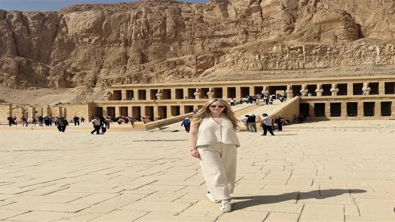 تيفاني ترامب توثق انبهارها بسحر الأقصر عبر إنستجرام