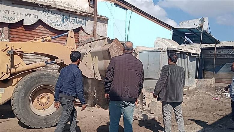 إزالة التعديات ببورسعيد