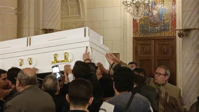 جنازة القمص تادرس عطية الله 