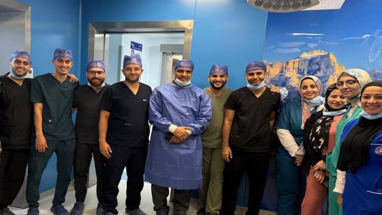 فريق طبي بمستشفيات جامعة بنها ينجح في إنقاذ فتاة من جسم غريب أصيبت به