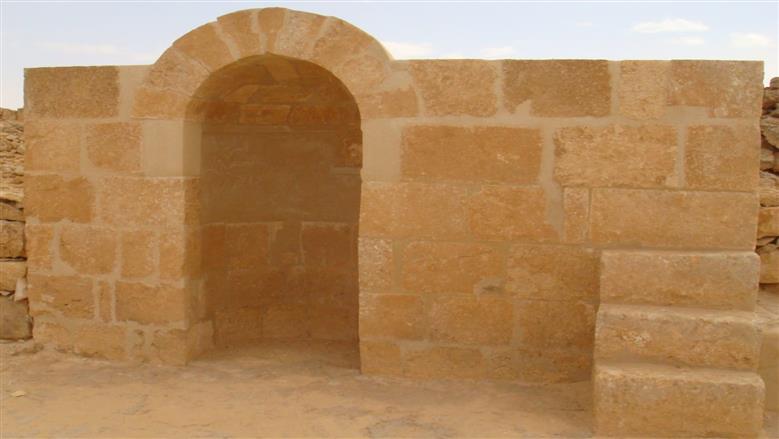 محراب جامع قلعة الجندي