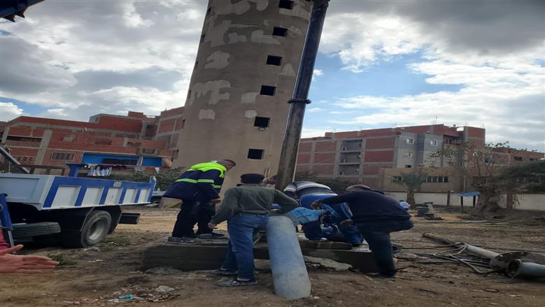 مياه القليوبية: تركيب طلمبة مياه إضافية بمحطة ميت عاصم لتحسين الخدمة بقرية مجول استجابة لشكاوى المواطنين