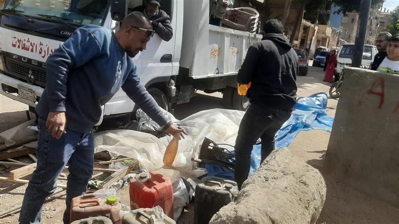 بقيادة نائب محافظ القليوبية.. حملة مكبرة لإزالة الإشغالات ورفع المخلفات بمدينة قليوب