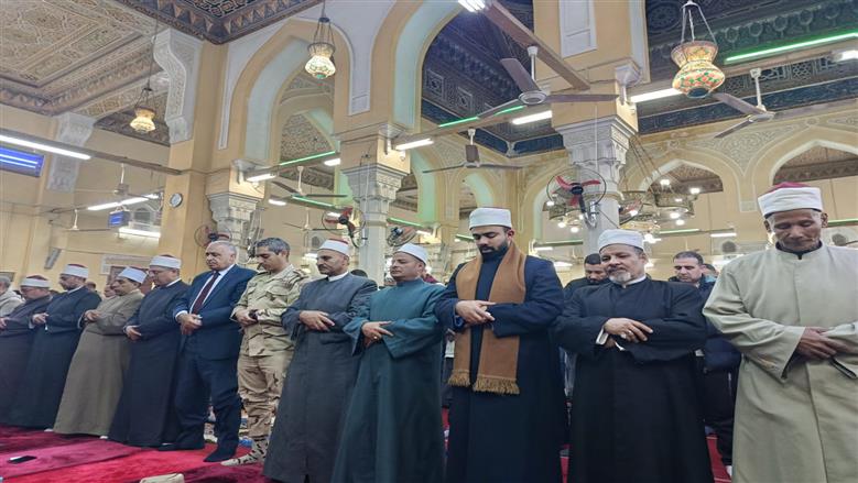 محافظة القليوبية تحيي ذكرى العاشر من رمضان بمسجد ناصر ببنها