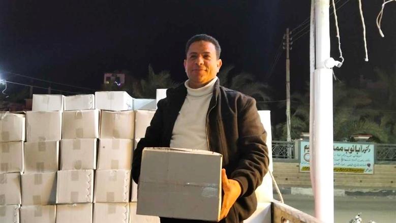 انطلاق مبادرة اهلا رمضان بمركز البداري بمحافظة اسيوط وتوزيع كميات كبيرة من الكراتين الغذائية (صور وفديو )