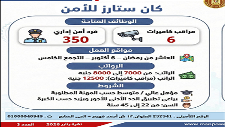 وظائف أمن