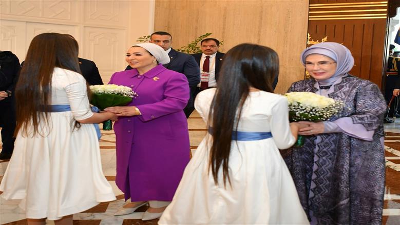 أمينة أردوغان: زيارة مصر تعزز جسور النوايا الحسنة بين البلدين