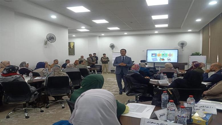 رئيس جامعة بنها يفتتح فعاليات دورة إعداد المدربين TOT