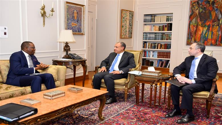 وزير الخارجية يستقبل رئيس لجنة العشرة الافريقية لإصلاح مجلس الأمن
